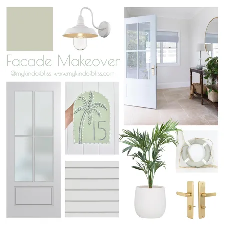 Facade Makeover Interior Design Mood Board by My Kind Of Bliss on Style Sourcebook