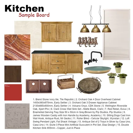 Kitchen Interior Design Mood Board by MEKraftt on Style Sourcebook