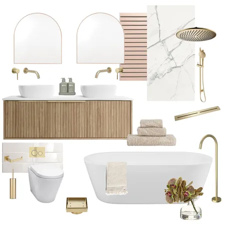 Main Ensuite Interior Design Mood Board by AimaDeli on Style Sourcebook