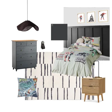Theo's Room Interior Design Mood Board by samantha.milne.designs on Style Sourcebook