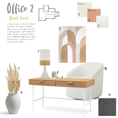 ASSIGNMENT 12 - Office 2SAMPLEBOARD Interior Design Mood Board by TiffanyApril_Home on Style Sourcebook