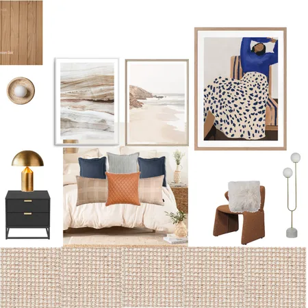 Calming Master Bedroom Interior Design Mood Board by WabiSabi Co. on Style Sourcebook
