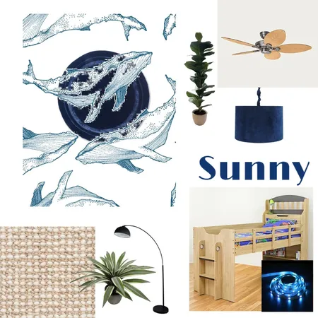 Sunny's room Interior Design Mood Board by ashev on Style Sourcebook