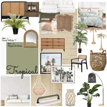 Tropical Mood Board Interior Design Mood Board by juleszicaro on Style Sourcebook