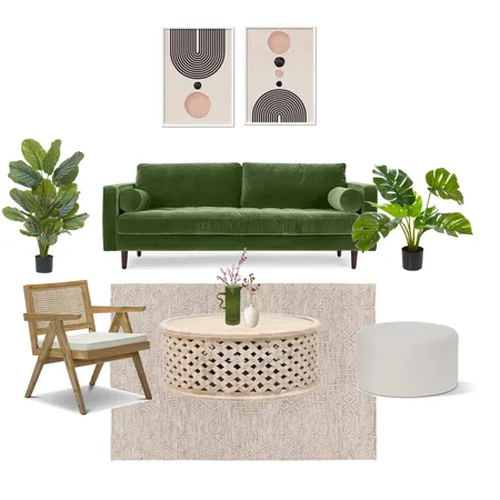 bohemian lounge Interior Design Mood Board by Sara allen on Style Sourcebook