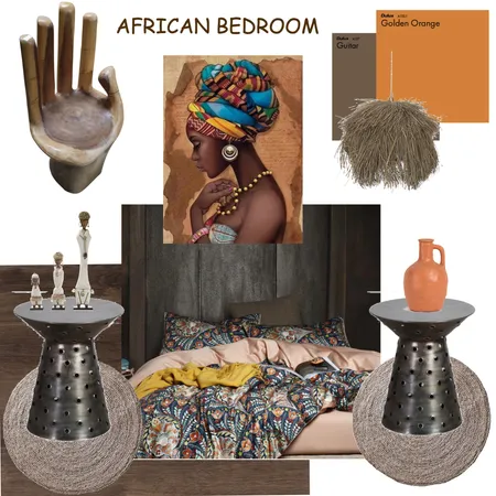 African Interior Design Mood Board by ElTaso Interiors on Style Sourcebook