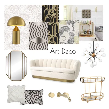 Art Deco Mood Board Interior Design Mood Board by KS Creative on Style Sourcebook