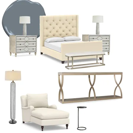 Mercer- Master Bed Interior Design Mood Board by wwillis46 on Style Sourcebook