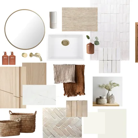 LAUNDRY / POWDER ROOM SAMPLE BOARD Interior Design Mood Board by ndymianiw on Style Sourcebook