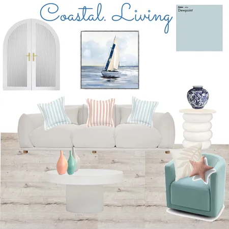 Coastal Living Interior Design Mood Board by Elouise - Ann Spyrou on Style Sourcebook