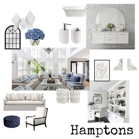 Hamptons Interior Design Mood Board by stefaniecutrera on Style Sourcebook