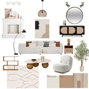 Japandi Living Moodboard Interior Design Mood Board by Sofia on Style Sourcebook