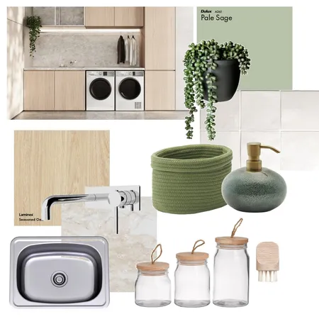 Laundry Interior Design Mood Board by Swish Decorating on Style Sourcebook
