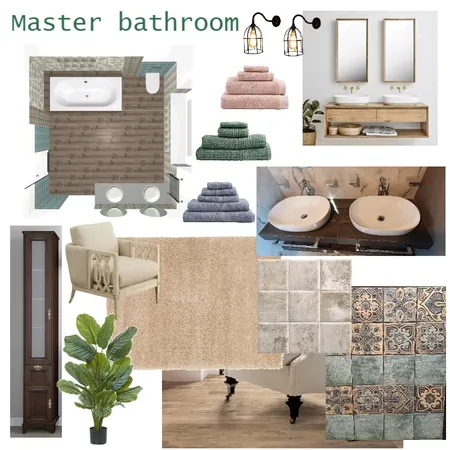 Master bathroom Interior Design Mood Board by Larissabo on Style Sourcebook