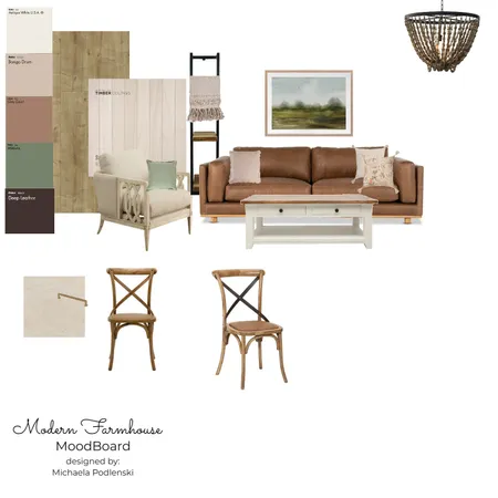 Modern Farmhouse Interior Design Mood Board by MichaelaCapriDesignCo on Style Sourcebook