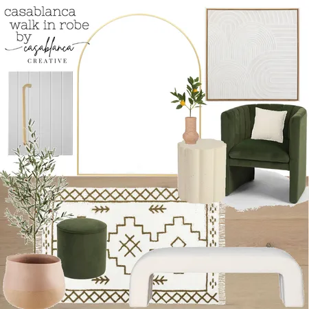 Casablanca Walk In Robe Interior Design Mood Board by Casablanca Creative on Style Sourcebook