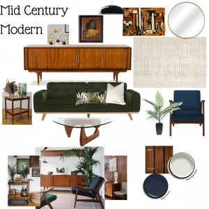 Mid Module Century Interior Design Mood Board by Jacqui Freeman on Style Sourcebook