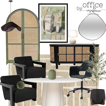 Sage Office Interior Design Mood Board by Casablanca Creative on Style Sourcebook