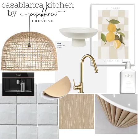 Casablanca Kitchen Interior Design Mood Board by Casablanca Creative on Style Sourcebook