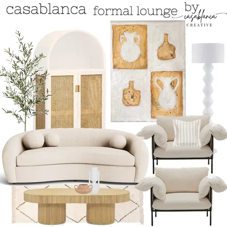 casablanca formal lounge Interior Design Mood Board by Casablanca Creative on Style Sourcebook