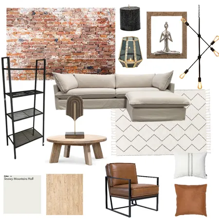 Industrial smoky vibes Interior Design Mood Board by nila on Style Sourcebook