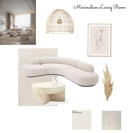 Minimalism Living Room Interior Design Mood Board by imanidrummond on Style Sourcebook