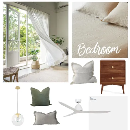 Castlemaine Bedroom Interior Design Mood Board by Our Castlemaine Home on Style Sourcebook