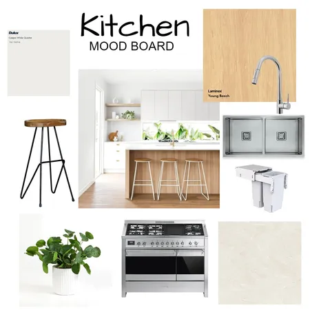 Kitchen Mood Board 01 Interior Design Mood Board by Our Peninsula Build on Style Sourcebook