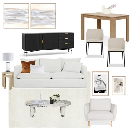 Thea Living Room Interior Design Mood Board by Eliza Grace Interiors on Style Sourcebook