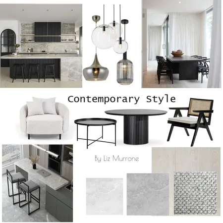 Contemporary Style Interior Design Mood Board by LizM on Style Sourcebook