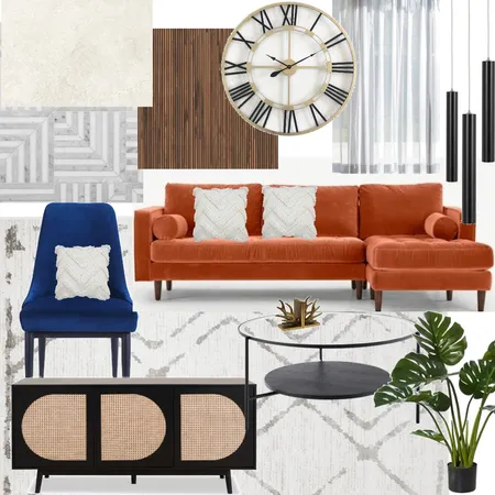 mid century modern Interior Design Mood Board by nupur jain on Style Sourcebook