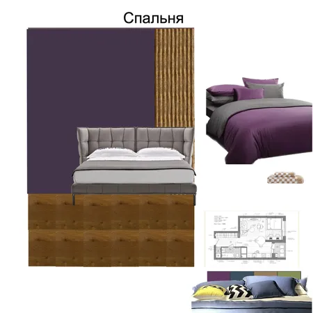 Мужская спальня 2 Interior Design Mood Board by Putevki.by on Style Sourcebook