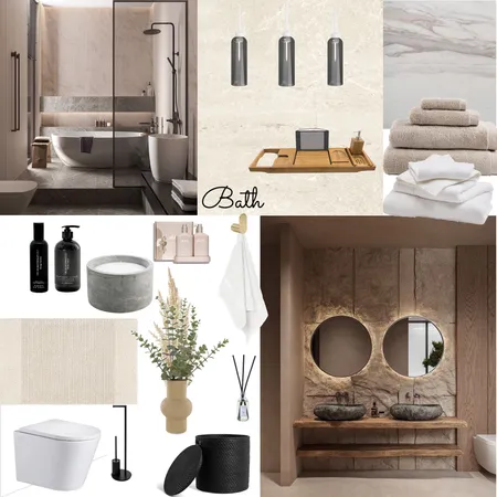bath Interior Design Mood Board by Virginia Kanidou on Style Sourcebook