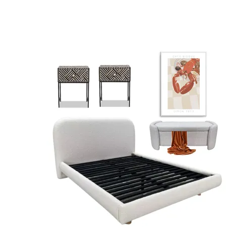 Dina - Bedroom 2 Interior Design Mood Board by Brisbane Lounge Lovers on Style Sourcebook