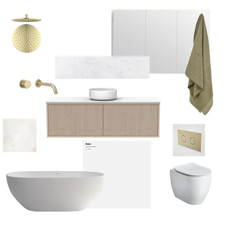Bathroom Interior Design Mood Board by Cazzieg on Style Sourcebook