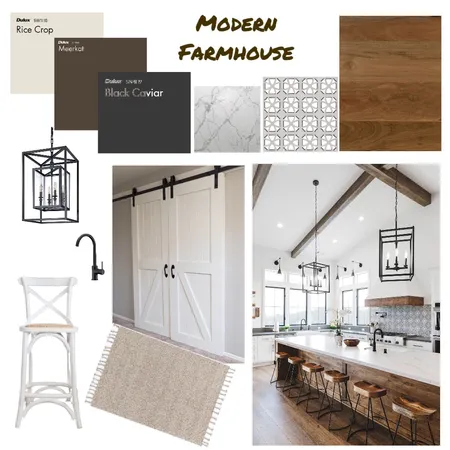 Modern Farmhouse Moodboard Interior Design Mood Board by skylerjade on Style Sourcebook