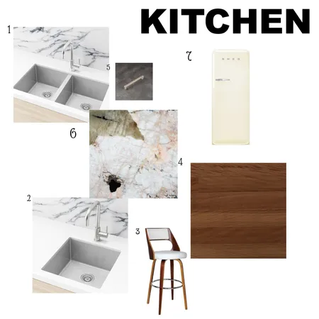 KITCHEN Interior Design Mood Board by ZAHRAKARMALI on Style Sourcebook