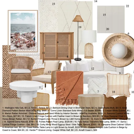 Farrar St Living room with tags Interior Design Mood Board by LouiseHutchinson on Style Sourcebook