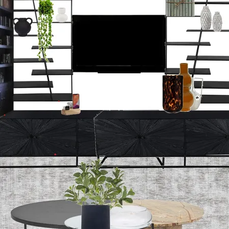 Nat living wall Black Interior Design Mood Board by Colette on Style Sourcebook