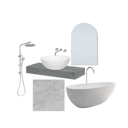 Neroli - Minimalist Bathroom Interior Design Mood Board by rallucapetre on Style Sourcebook