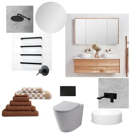 Argyle St Ensuite Interior Design Mood Board by Charlotte on Style Sourcebook