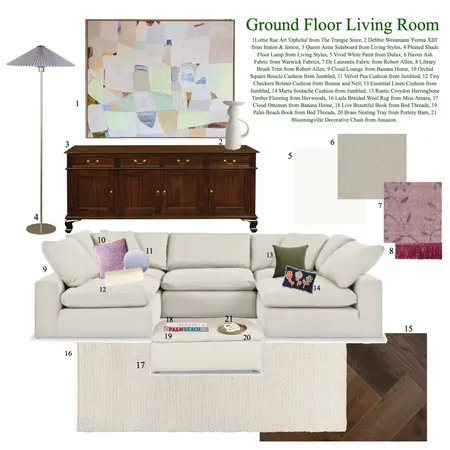 IDI Client - Living Room Interior Design Mood Board by ashcarroll on Style Sourcebook
