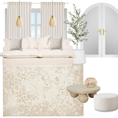 Opulence 111 Cream Interior Design Mood Board by Unitex Rugs on Style Sourcebook