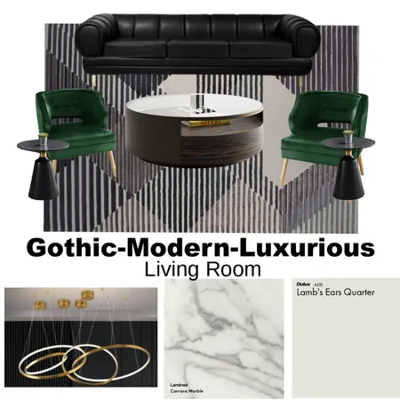 Batman living room Interior Design Mood Board by audreymci on Style Sourcebook
