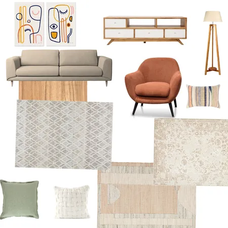 Living Interior Design Mood Board by gaildryan@bigpond.com on Style Sourcebook