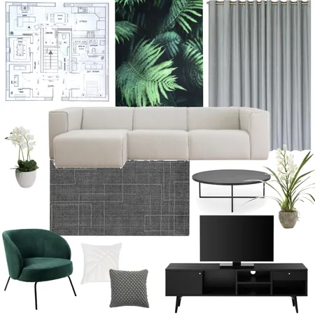 Living room Interior Design Mood Board by dianevniekerk on Style Sourcebook