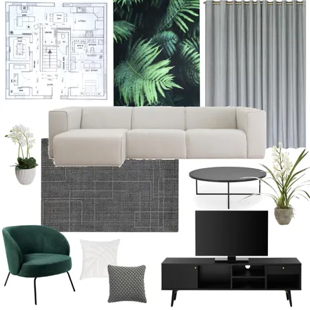 Living room Interior Design Mood Board by dianevniekerk on Style Sourcebook