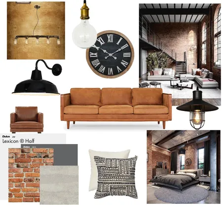 industrial Interior Design Mood Board by Efi Papasavva on Style Sourcebook