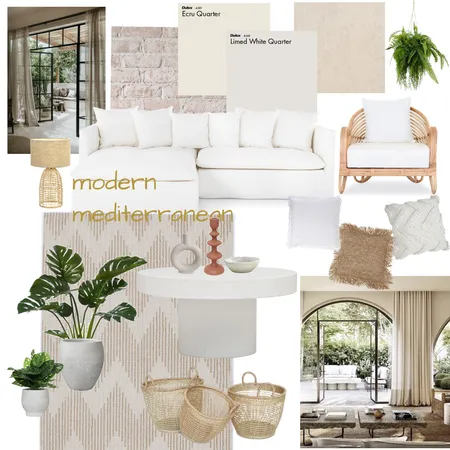 Mediterranean Interior Design Mood Board by Tinaellen on Style Sourcebook