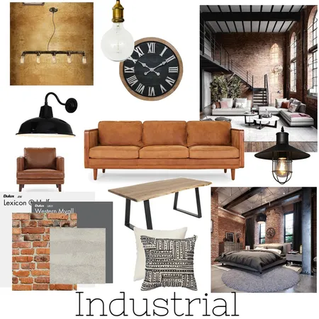 industrial Interior Design Mood Board by Efi Papasavva on Style Sourcebook